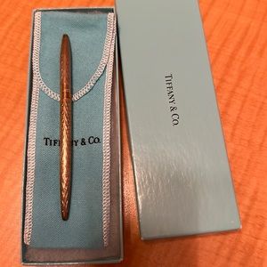 Tiffany sterling silver pen